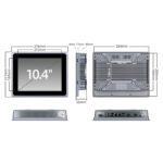 索奇 10.4寸工业平板电脑 K104SR – Bild 3
