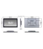 索奇 18.5寸工业显示器 A185WR/WZ/WG – Bild 5