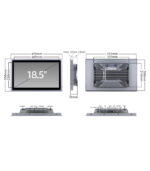 索奇 18.5寸工业平板电脑 K185SR – Bild 3
